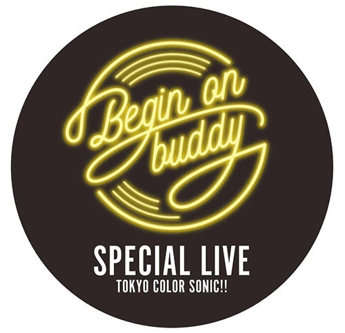 「東京カラーソニック!! Special Live～Begin on buddy～」イベントロゴ