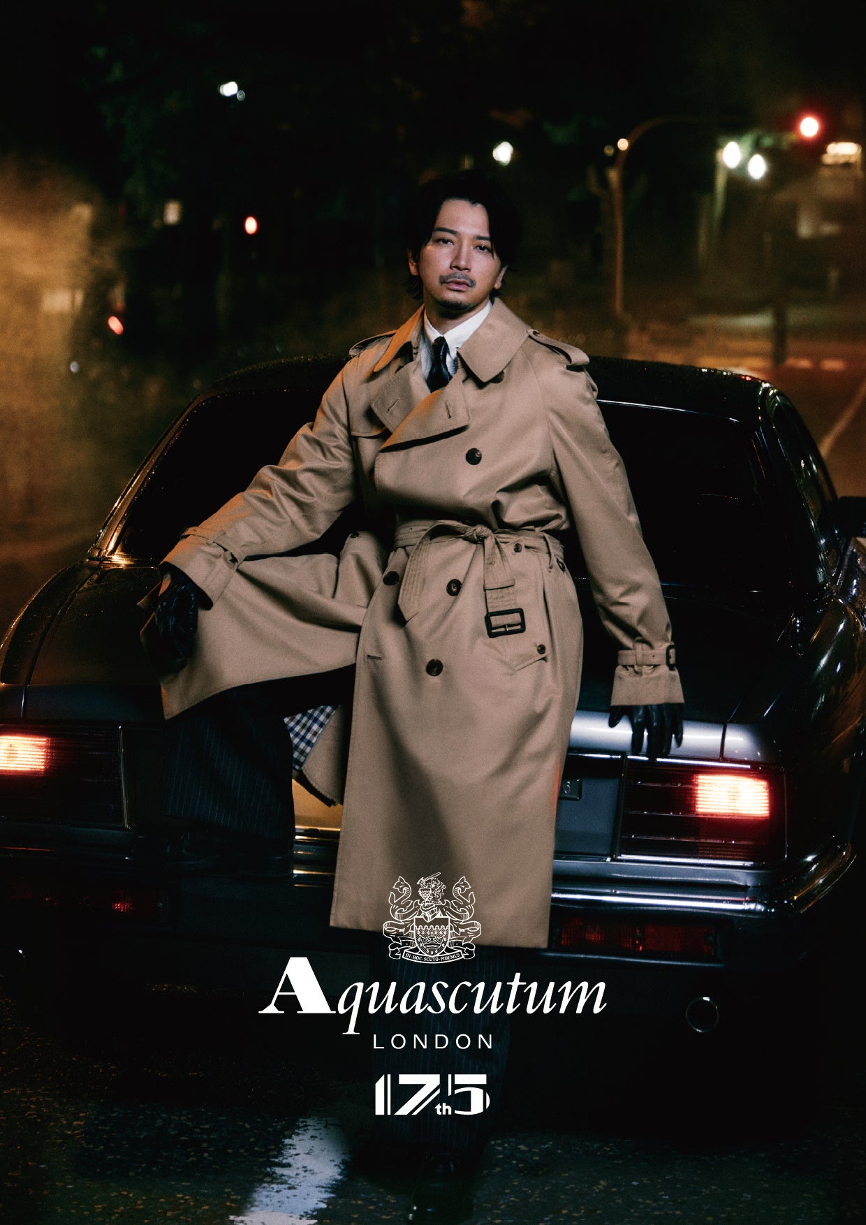 松本潤さんをトレンチコートアンバサダーに起用・10月12日(月)からコンセプトムービーを公開 / Aquascutum175周年 アニバーサリーキャンペーン