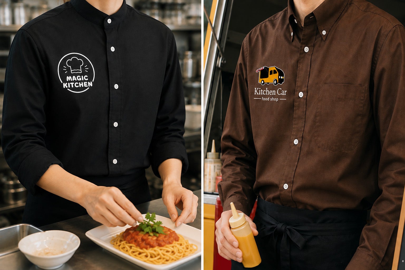 飲食店の制服作りが1点から簡単に、オリジナルプリント.jpが高機能シャツ2種を追加