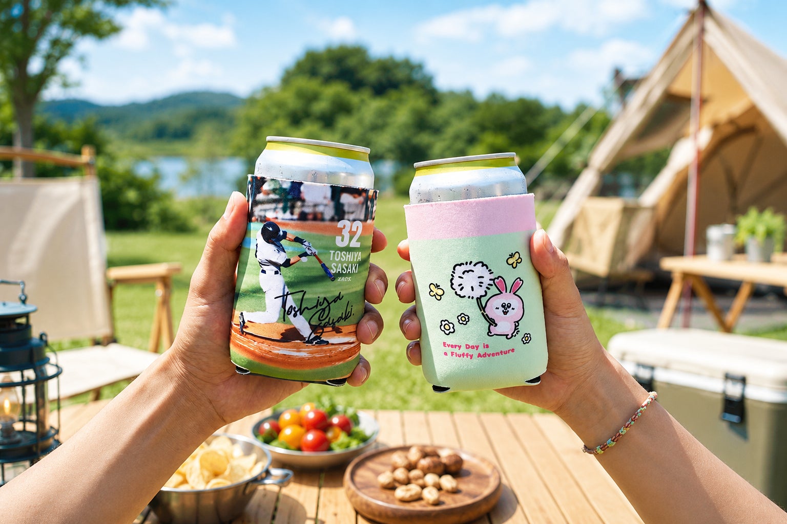 オリジナルプリント.jp、全面フルカラー対応「保冷缶ホルダー」を7月9日に新発売