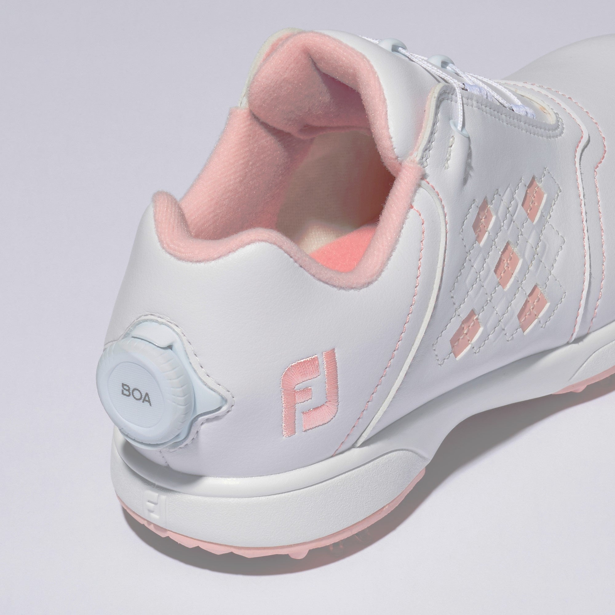 FootJoy 女性用ゴルフシューズ ホワイト/ピンク フットジョイ
