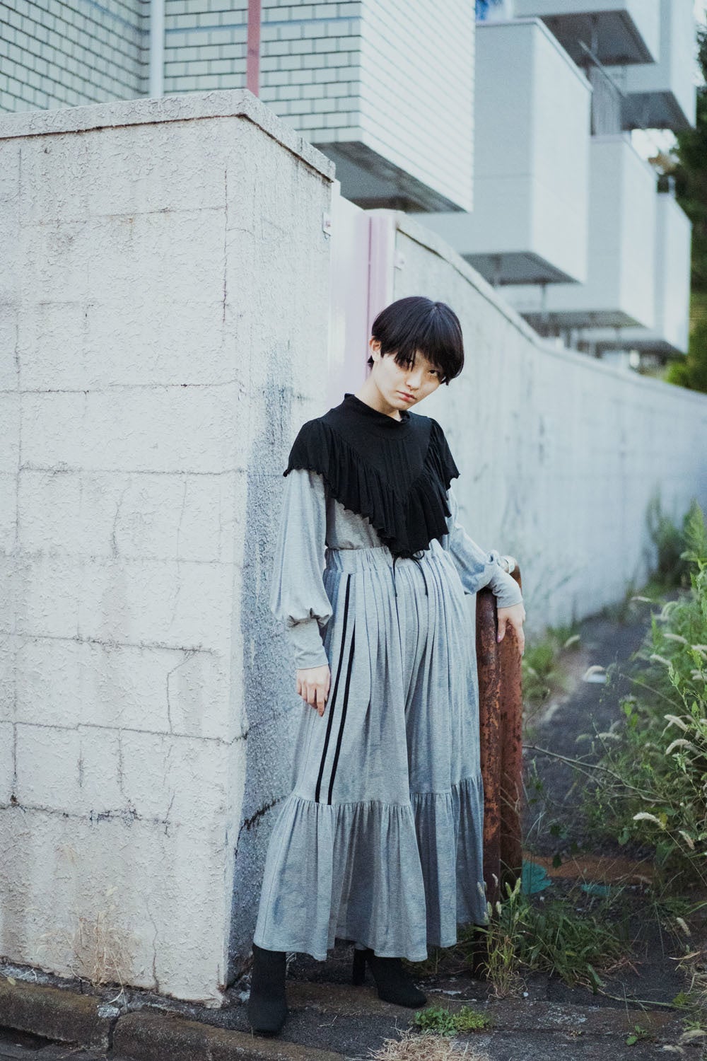 「ドール•セットアップ」グレー