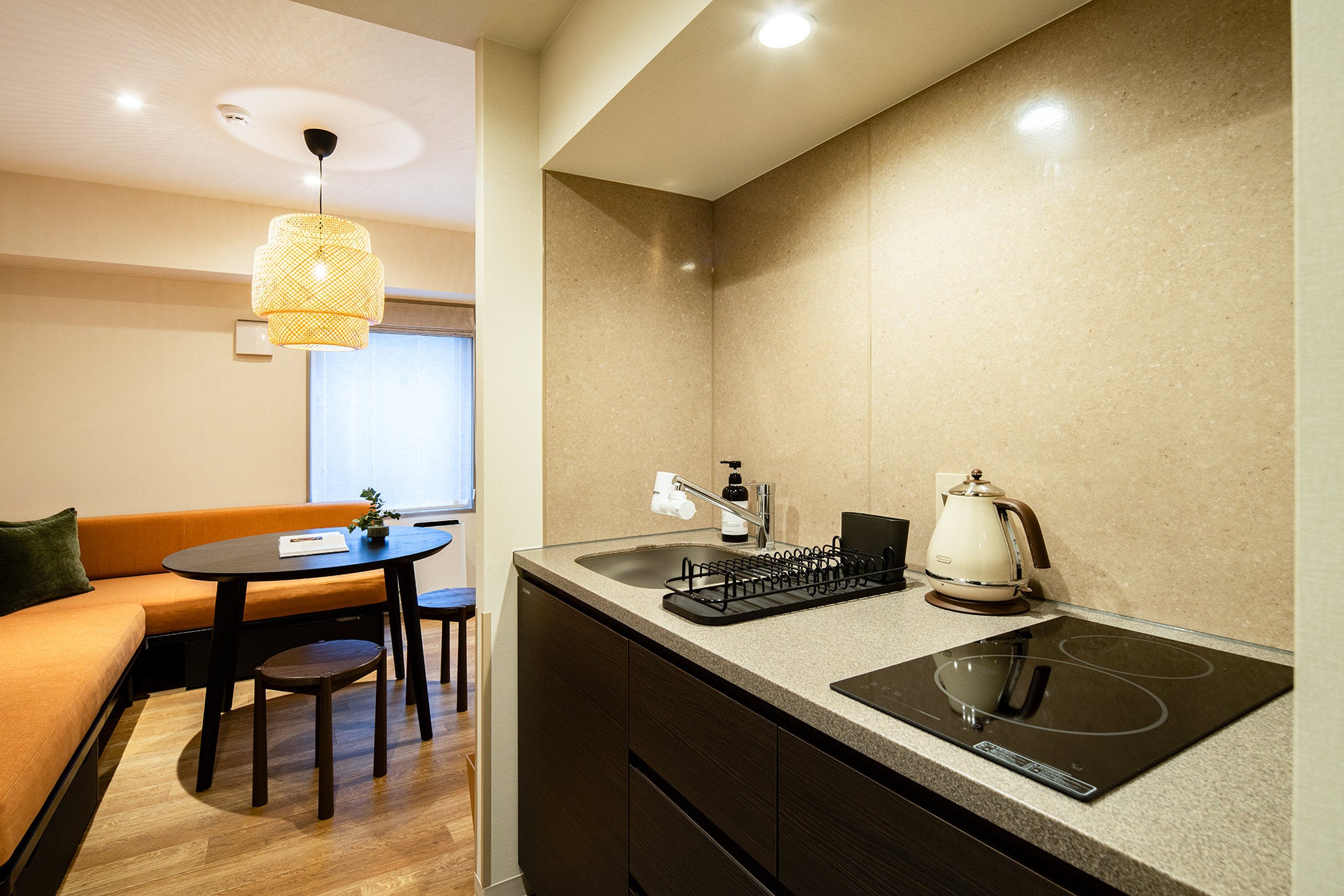 客室内キッチン