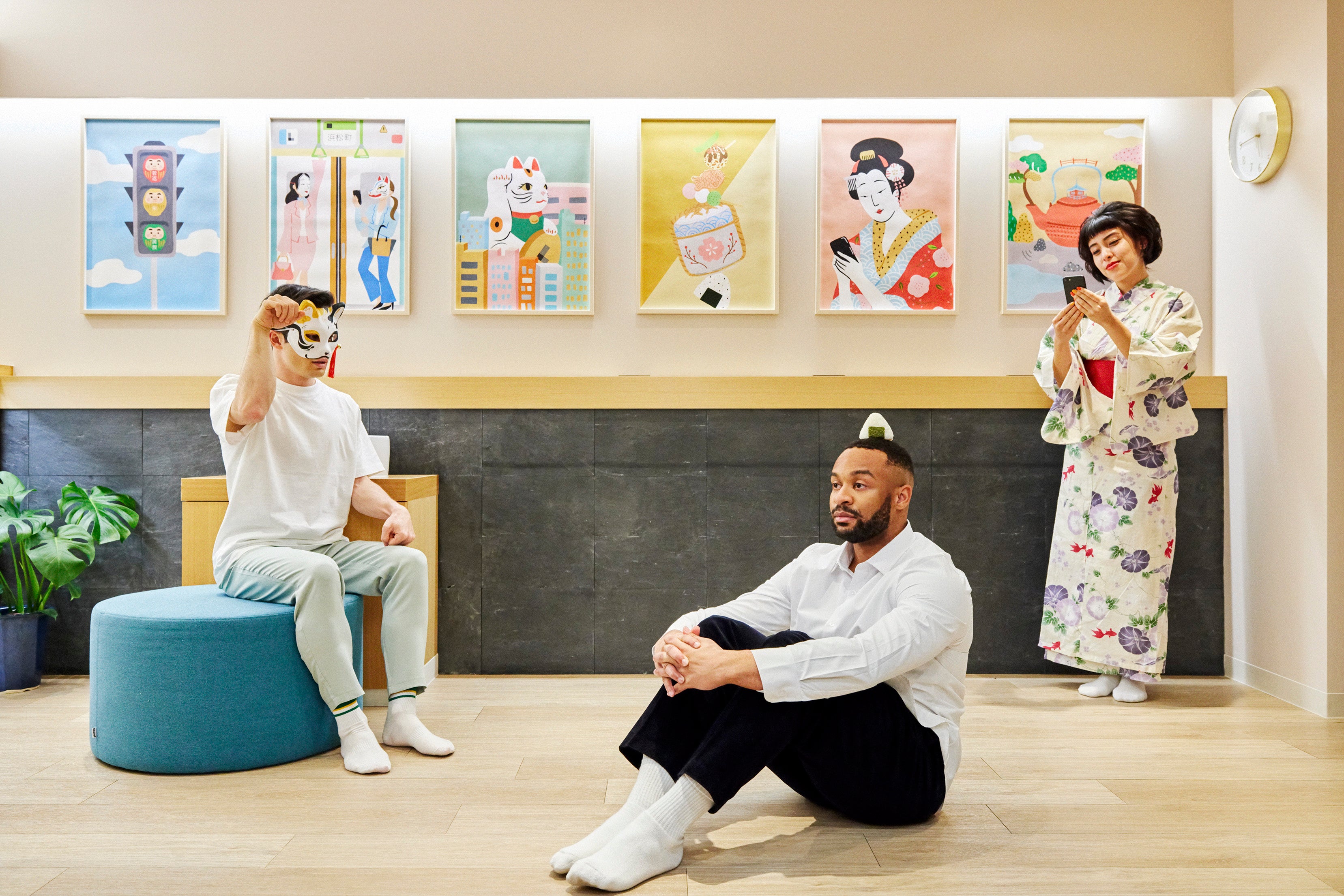 Section L Hamamatsucho ロビー写真