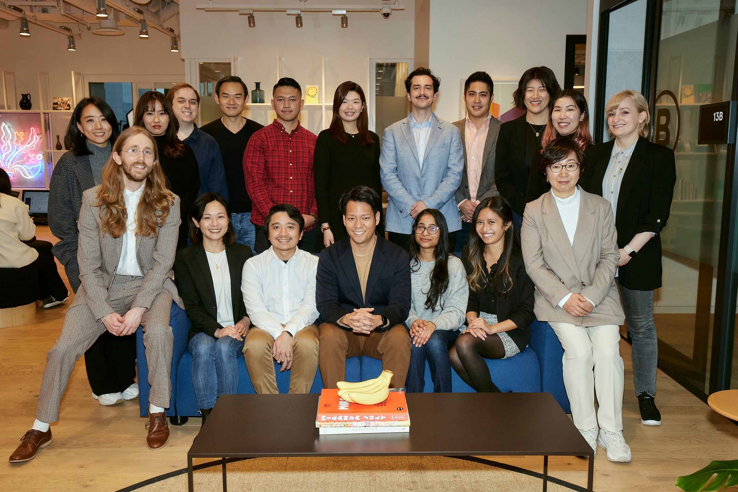 13カ国の国籍からなるSection Lスタッフ