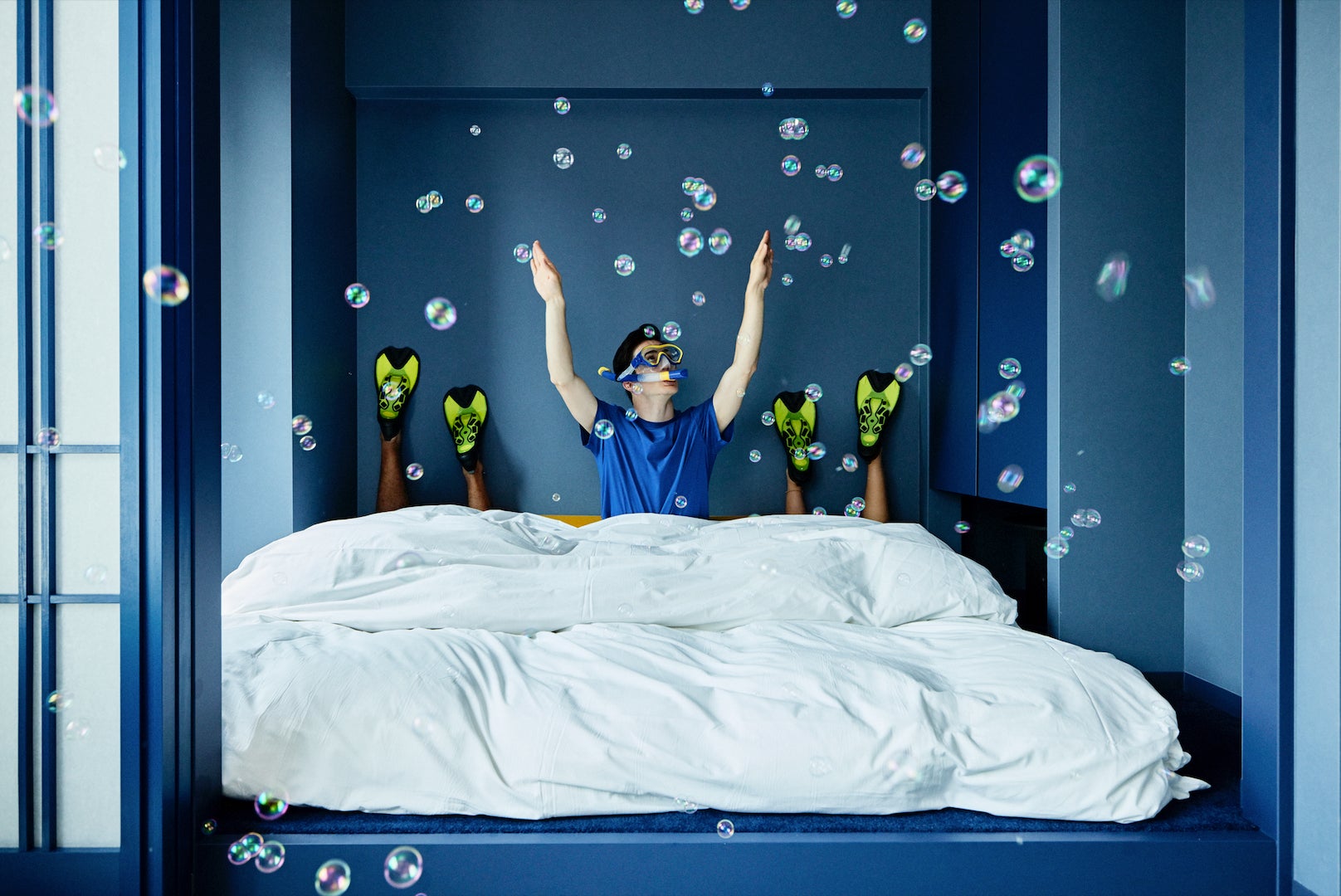 SECTION L Tsukiji スイートルーム内の「和室」