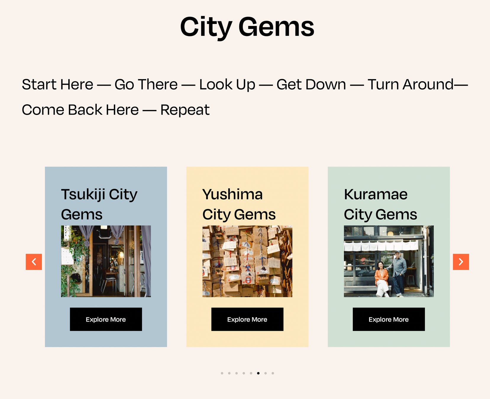 SECTION Lによる地域のオリジナルガイド