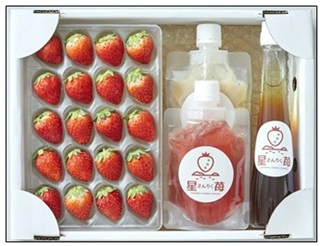 さんりく星苺ドレッシングセット