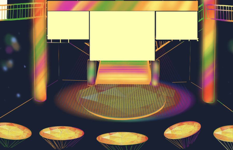 メタバースのCAREER THEATERの様子（イメージ）