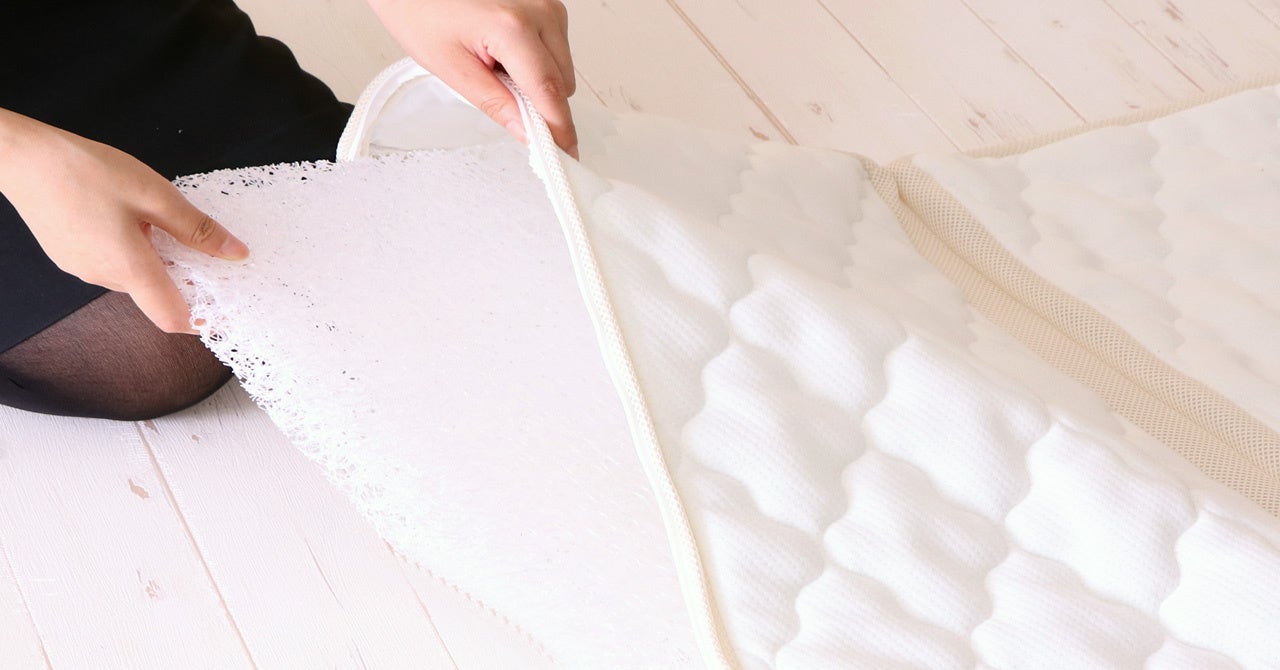 カバーはファスナーで簡単に脱着できます。