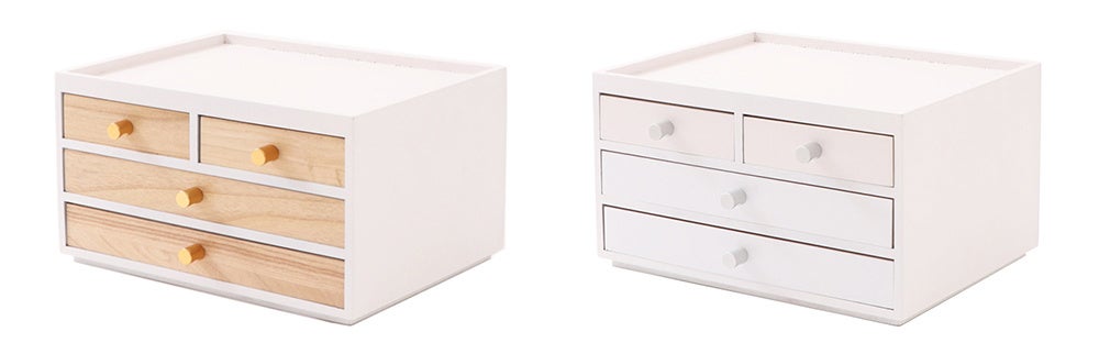 ３段４杯タイプ　(約)幅35×奥行29×高さ19.7cm