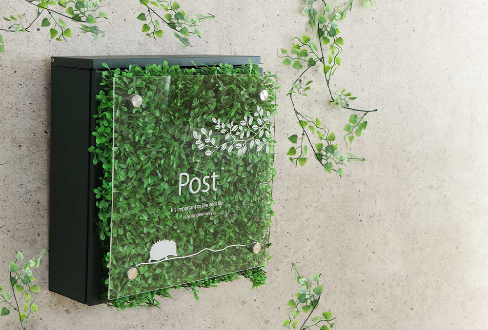 ヤマソロ」幸せが届くかも!?小さな森のような壁掛けポスト