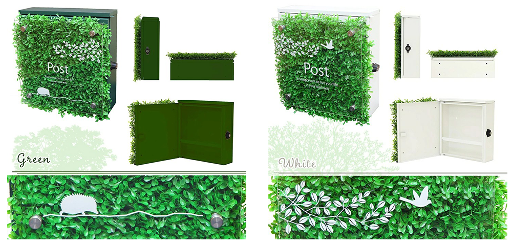 左（グリーン）、右（ホワイト）