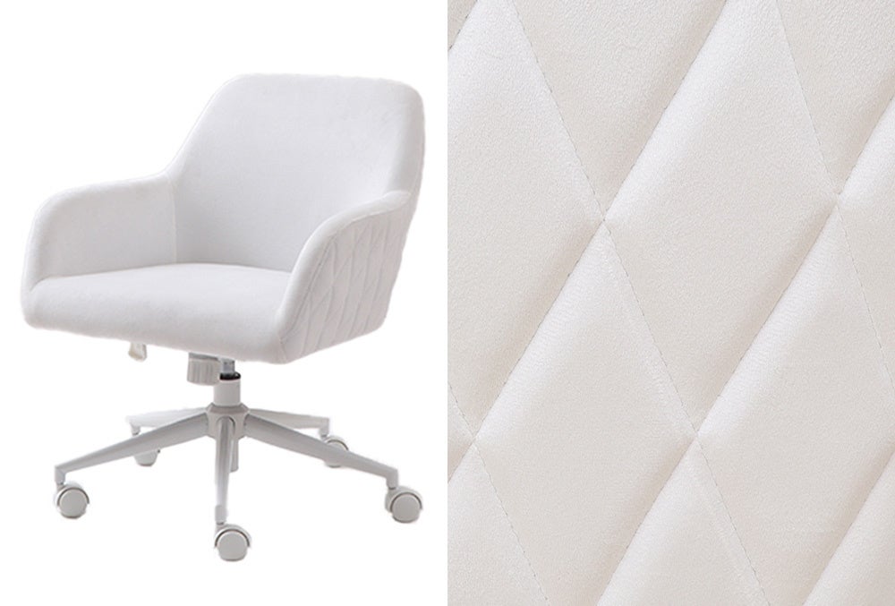 「ベロア生地」ベビーホワイト