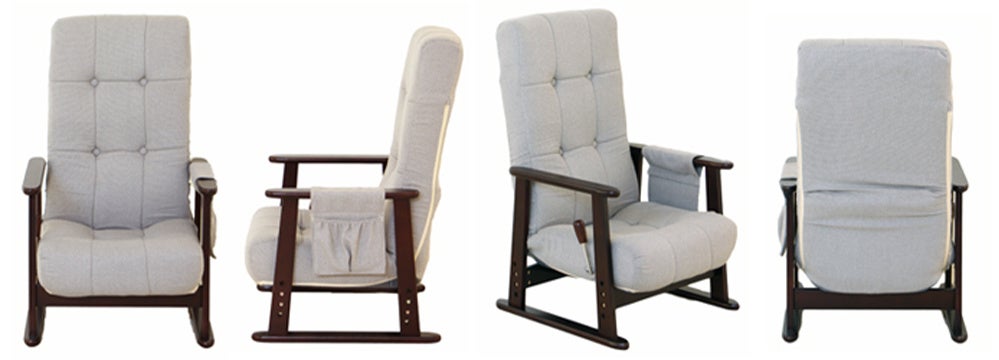 ファブリック素材の「グレー」