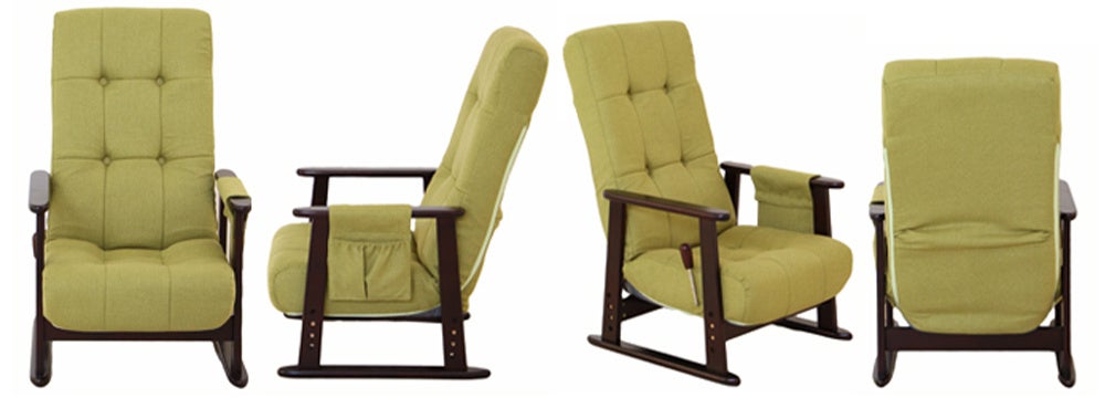 ファブリック素材の「グリーン」