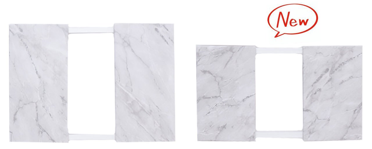 左：奥行40cm　　右：奥行30cmスリムタイプ