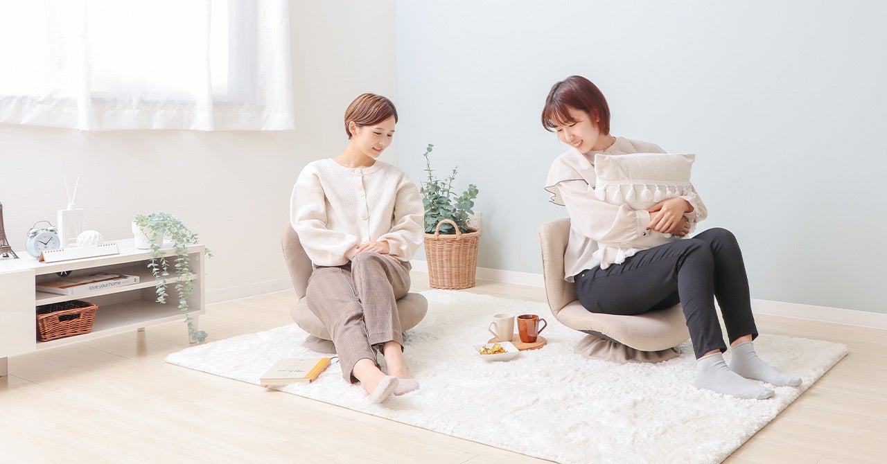 左：モデル身長152cm　　右：モデル身長163cm