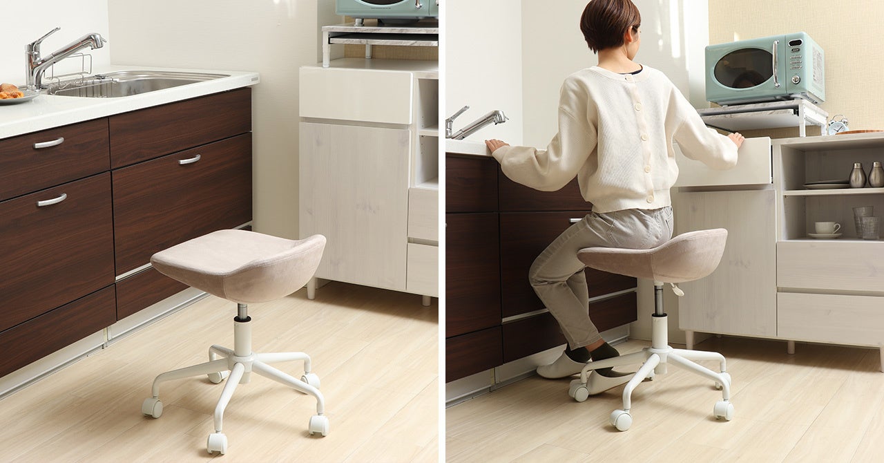 キッチンなど立ち仕事が楽に