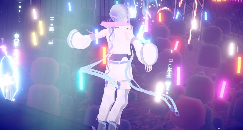 ステージから見える景色