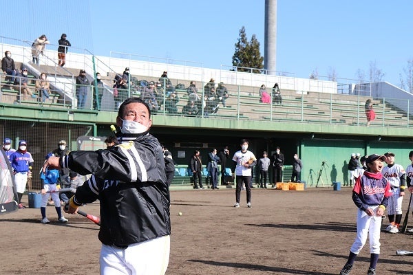 松中信彦さんの迫力の打球に大興奮！！