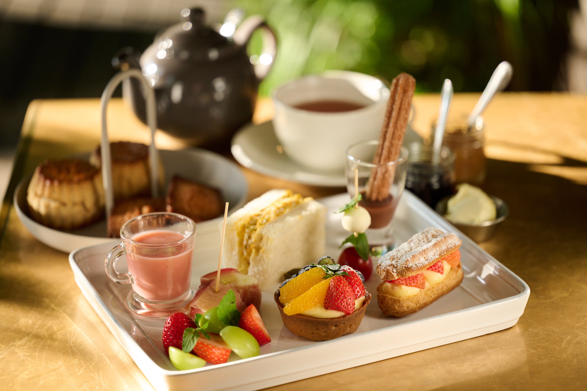 【3hours tearoom】【麻布台ヒルズ限定】アフタヌーンティープレート