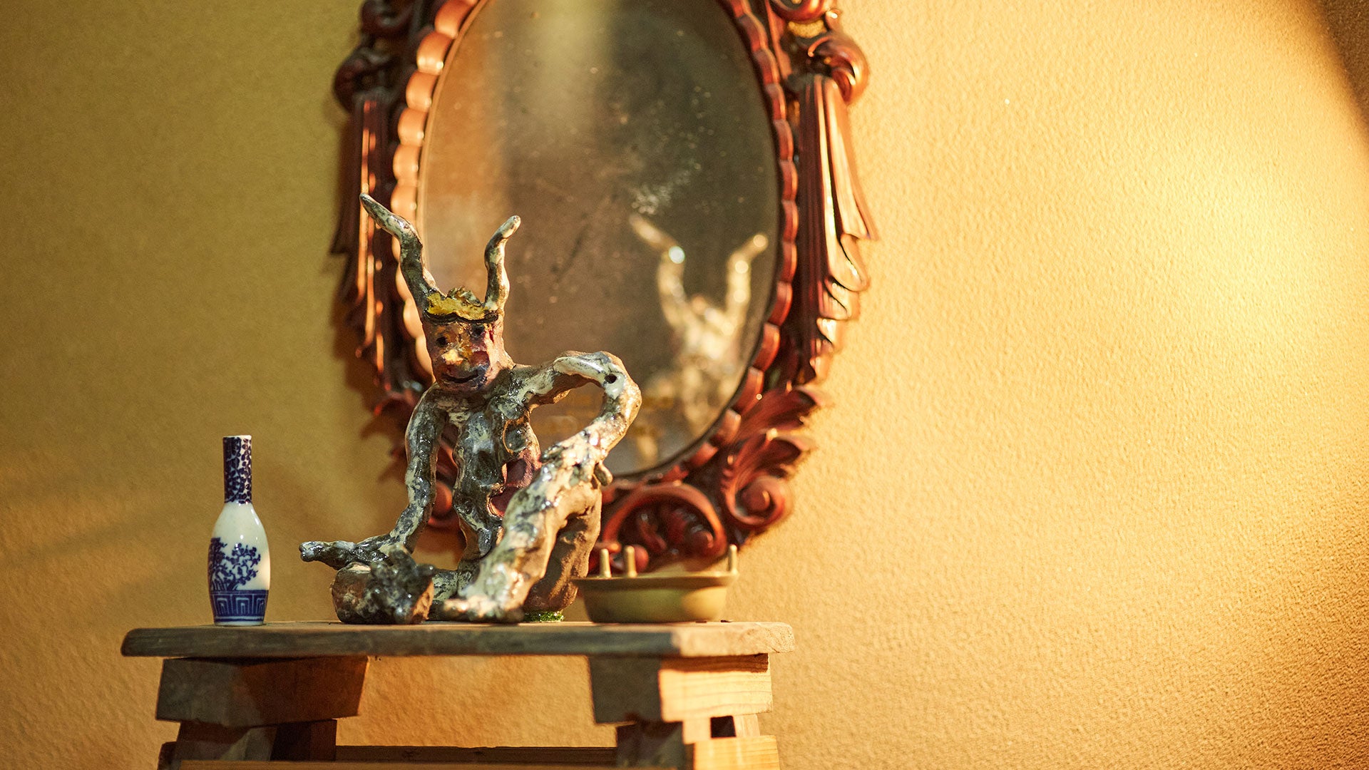 乳野の里芸術展「さよなら△またきて□」展示作品より　リュ・ジェユン