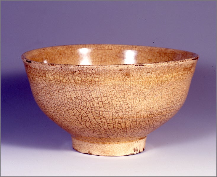 白薩摩茶碗　銘おもかげ（鹿児島県歴史・美術センター黎明館所蔵）