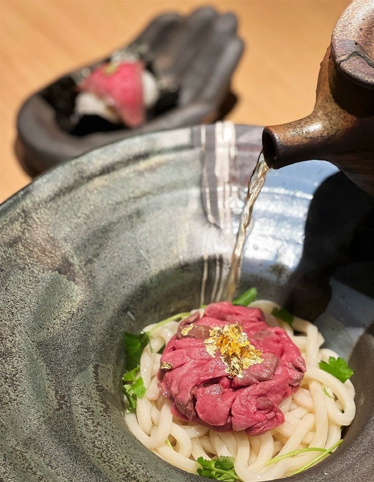 超肉麺とおにぎりのセット