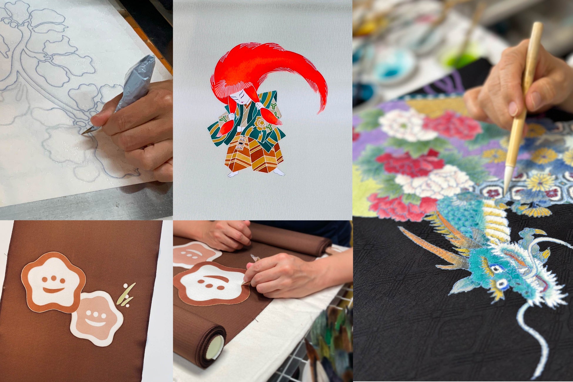 江戸の匠展「しゃれキモノ」で東京手描友禅の歴史ある工芸品を展示・販売 江戸の匠展「しゃれキモノ」で東京手描友禅の歴史ある工芸品を展示・販売