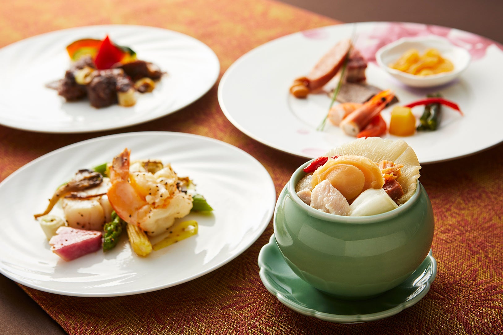 ディナーコース「皇秋」　16,000円