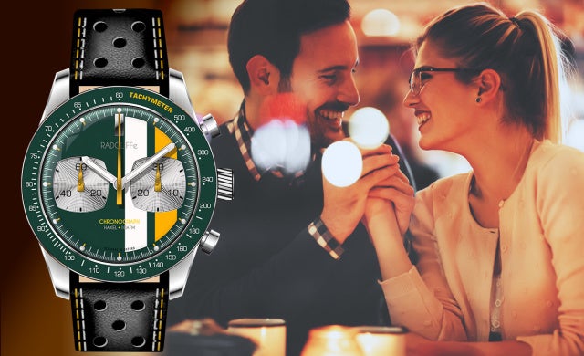 カジュアルスタイルのデートでも