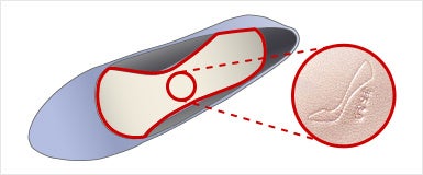 中敷取替え・刻印
