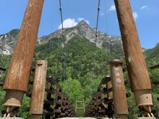 上高地・明神橋