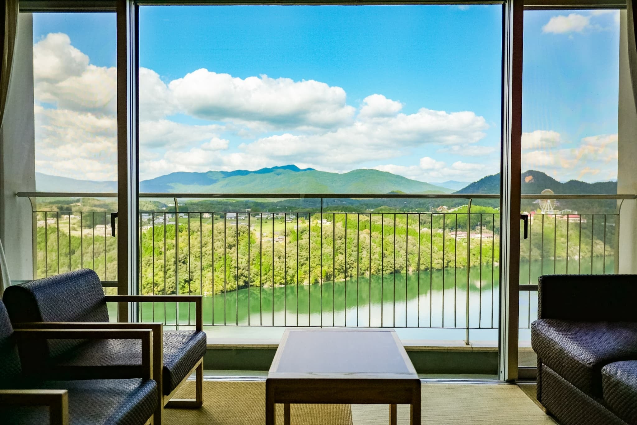 客室からの景色