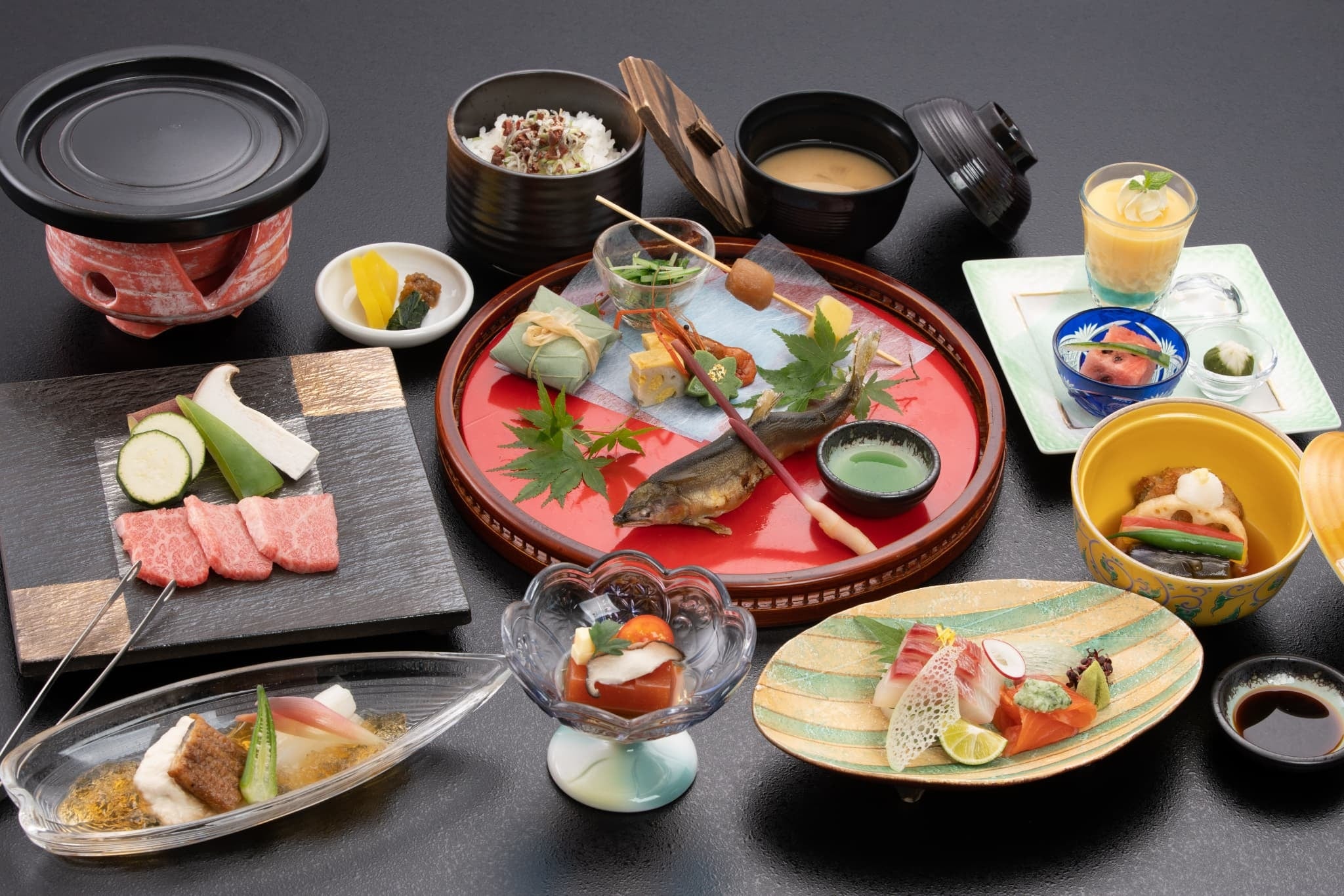 夏の会席料理