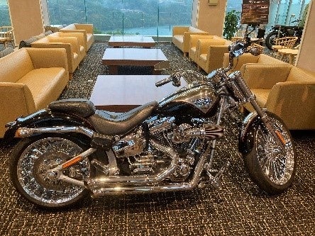 大型バイク展示