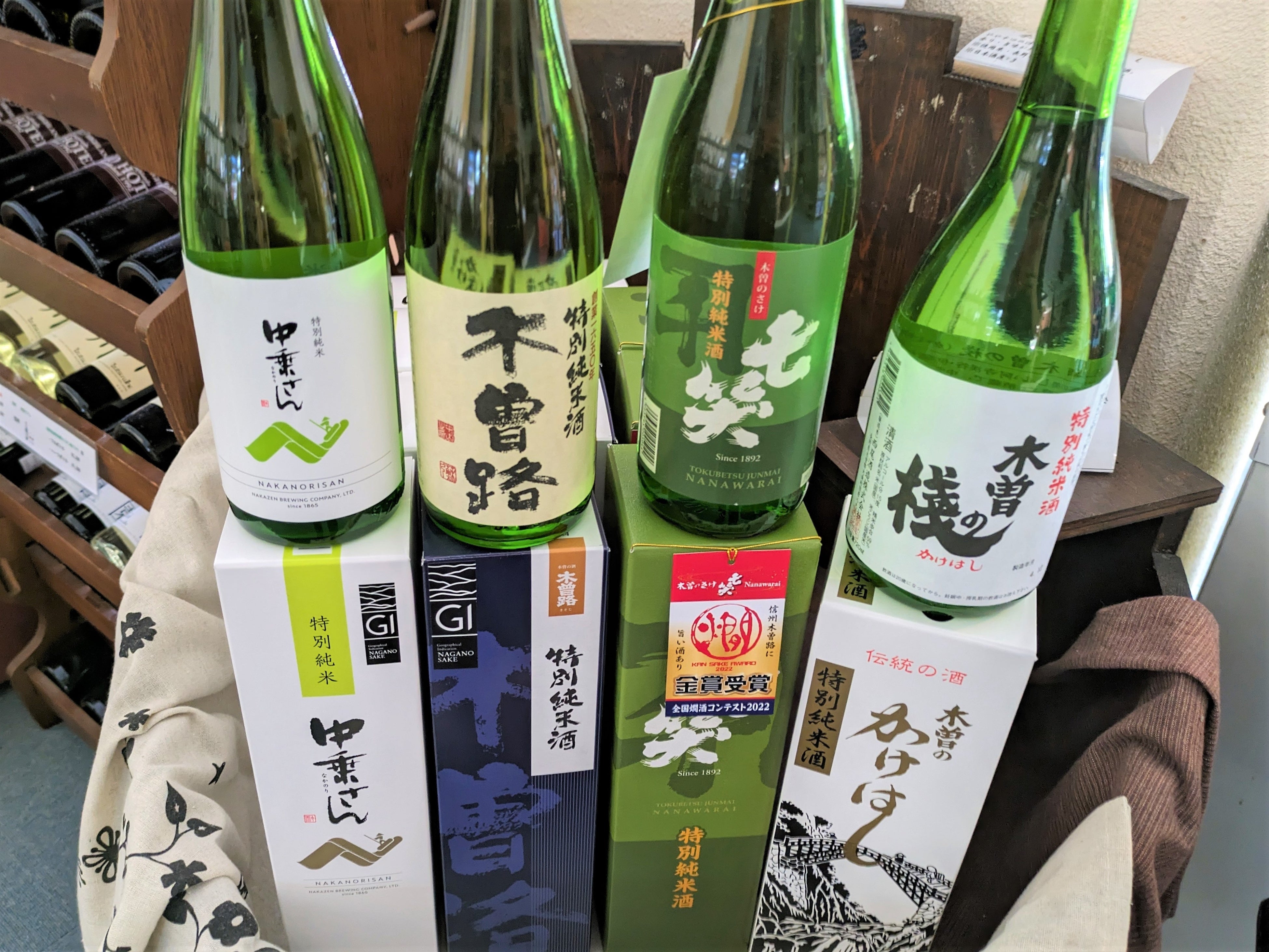 日本酒試飲コーナー