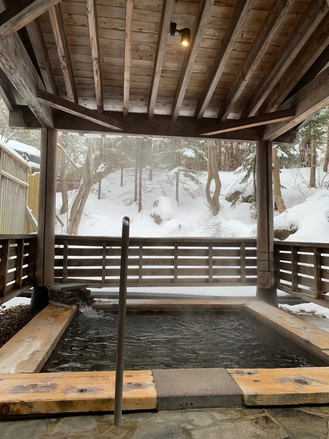 雪見風呂