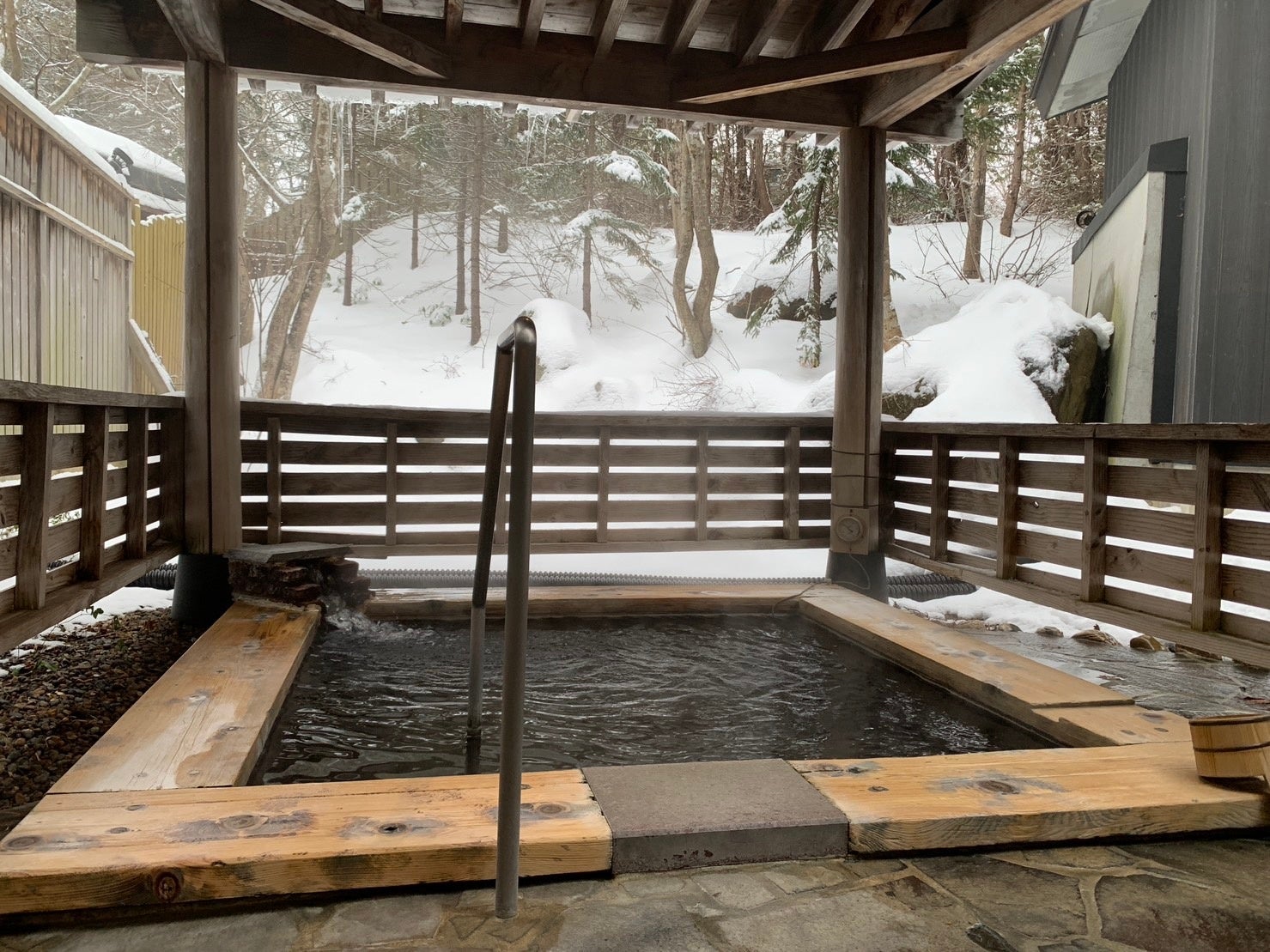 雪見風呂