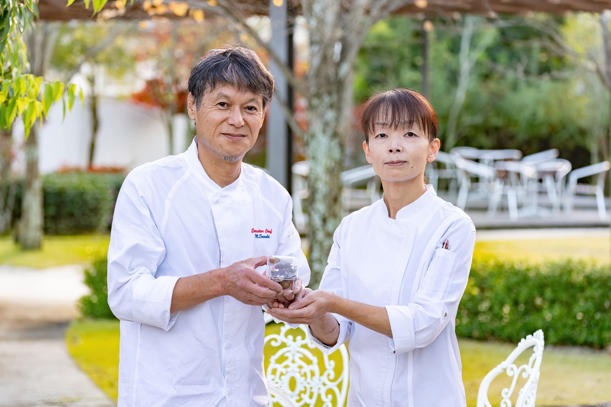 「メゾン・ドゥ・ジャルダンシェフとパティシエ