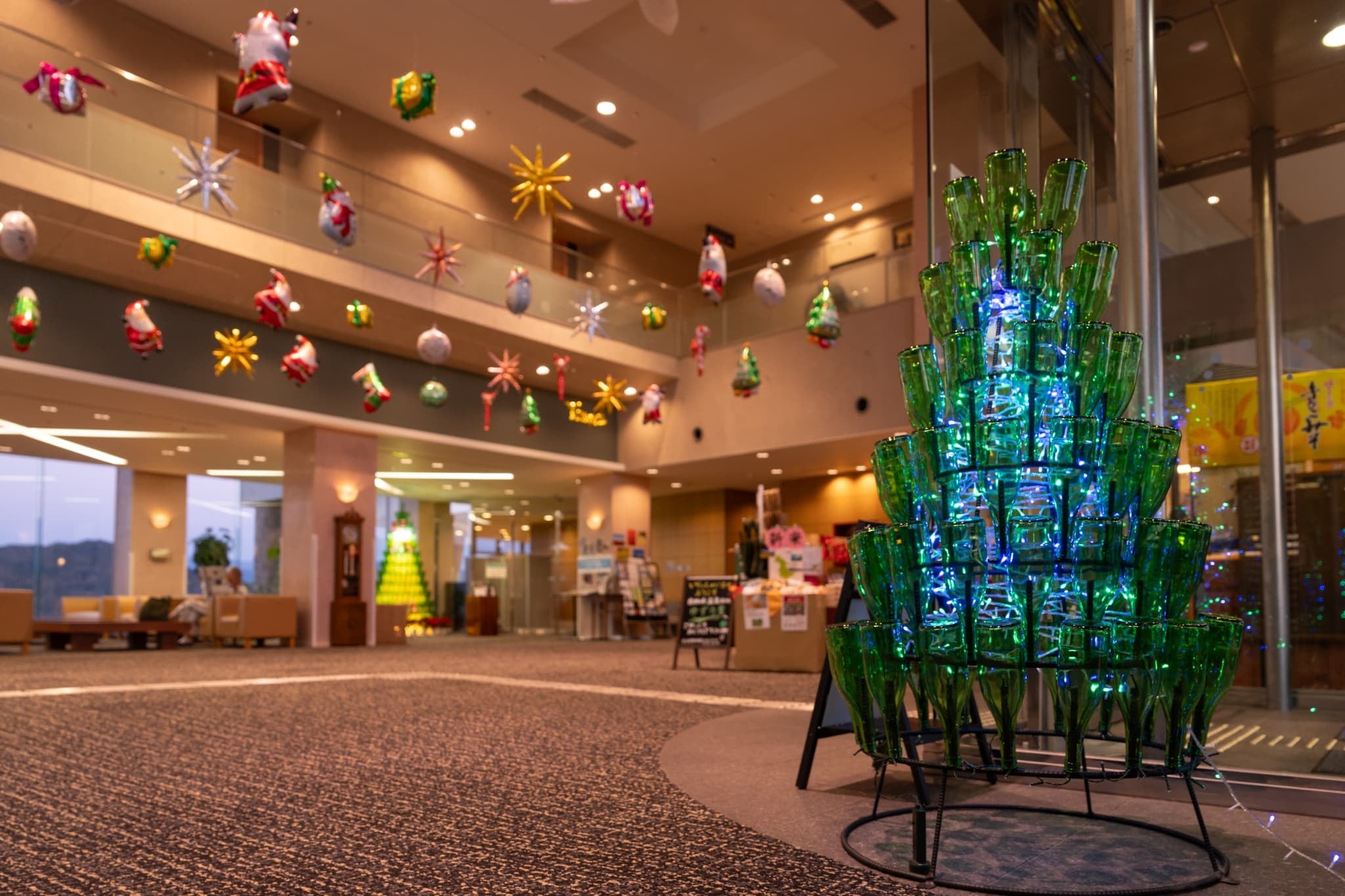 光るボトルツリー(小)