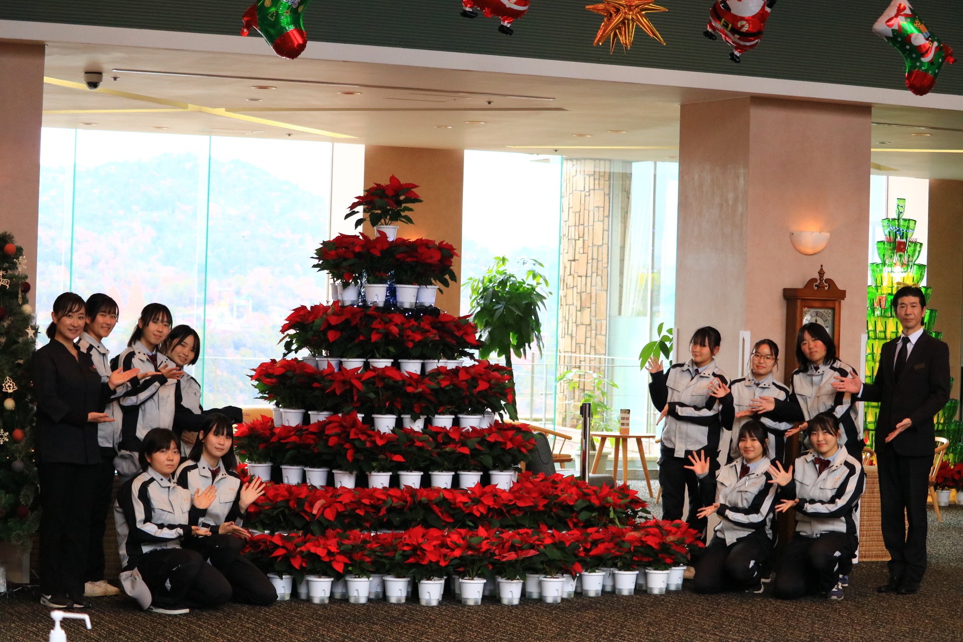 ポインセチアツリー