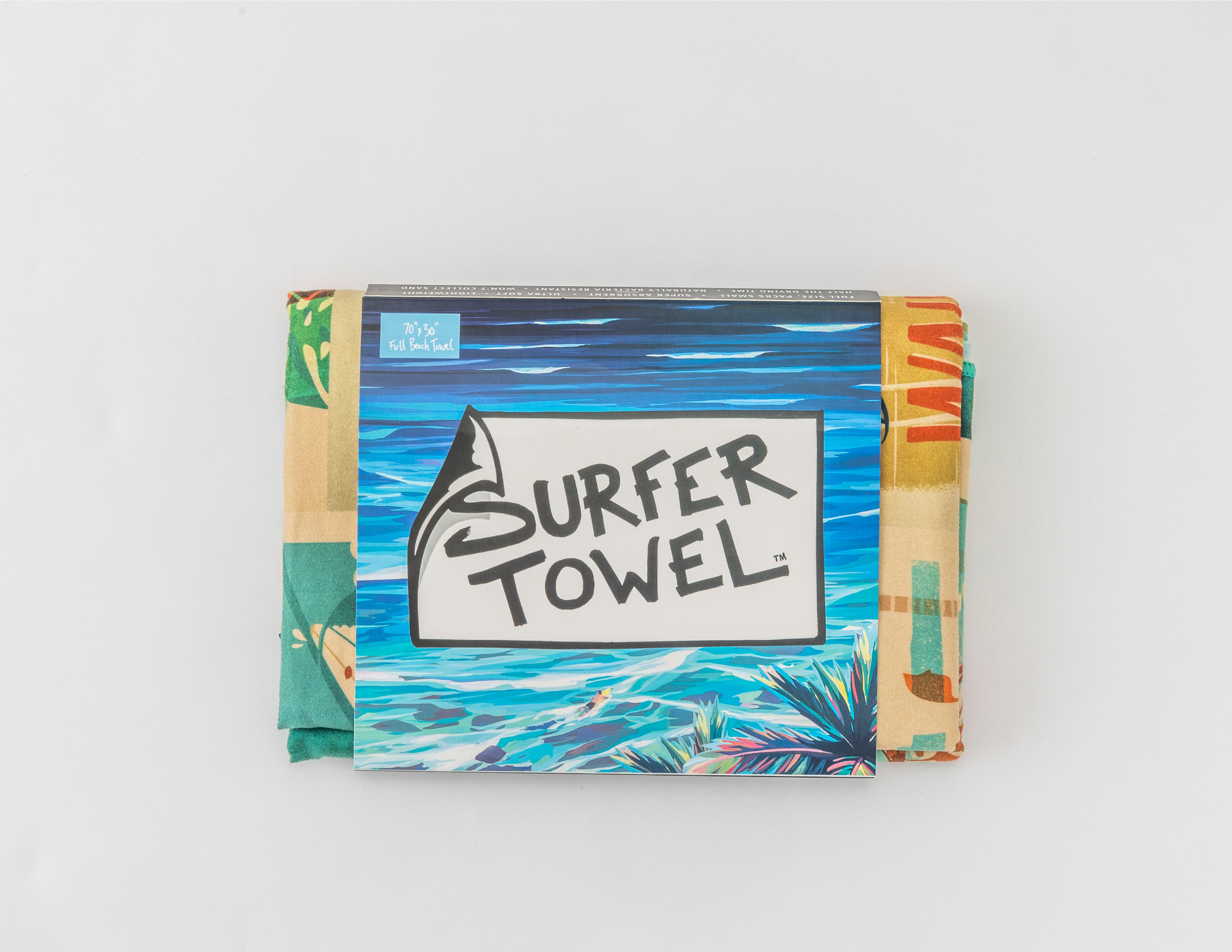 ニック・カッチャーのサーファータオル