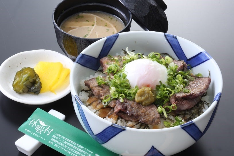 比婆牛と庄原産の美味しいお米の比婆牛丼