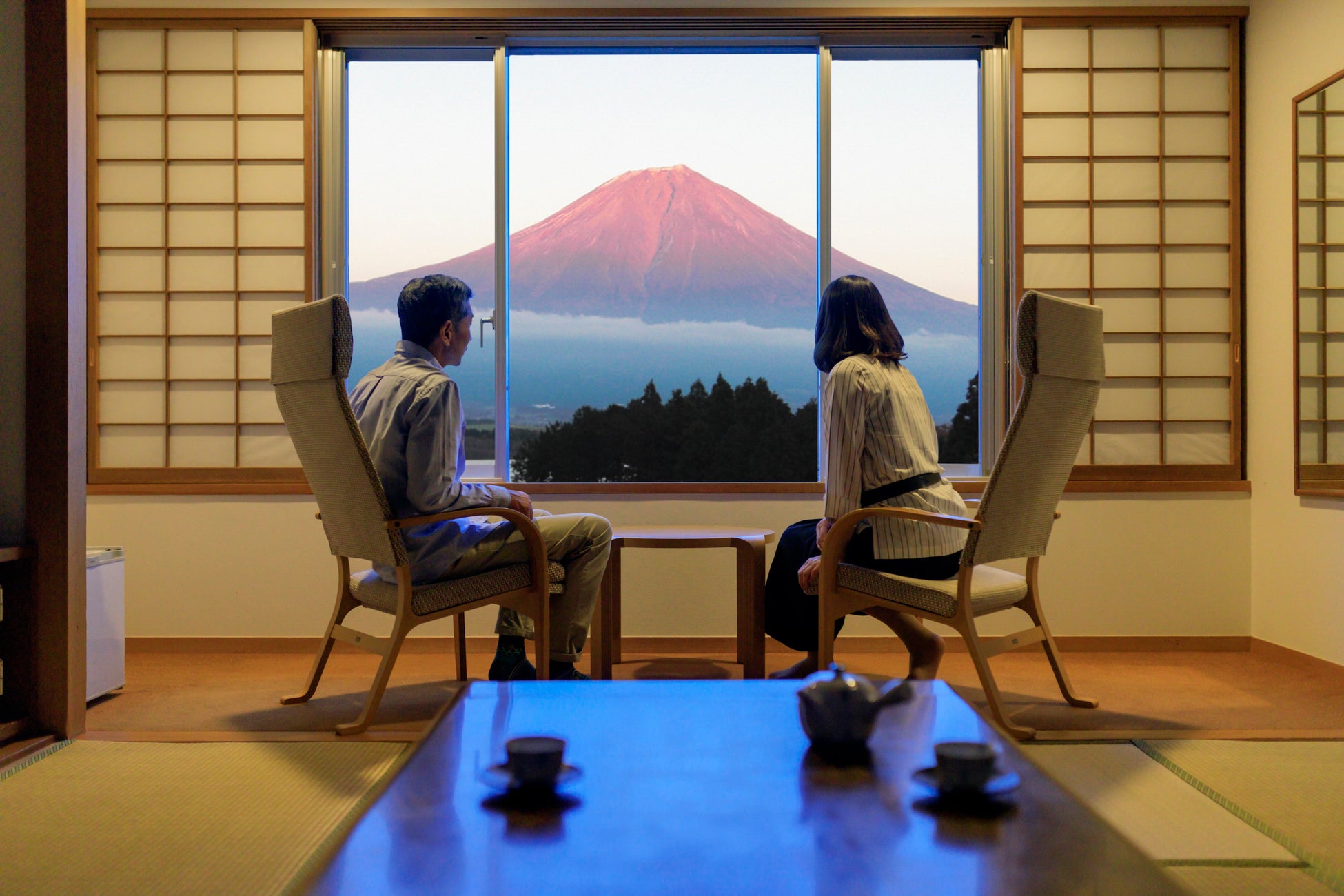 富士山ビューの特等席