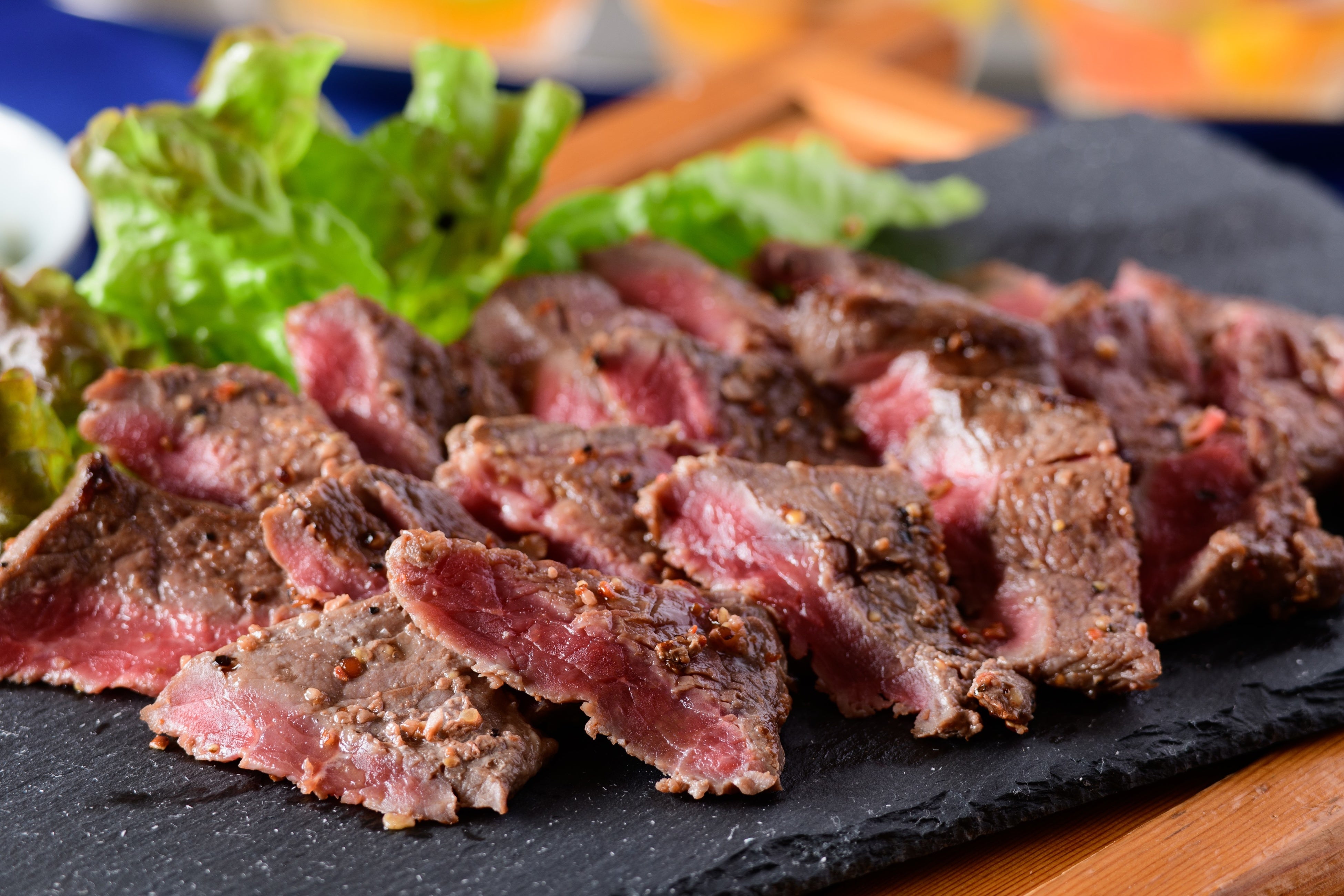 愛媛県産牛のステーキ