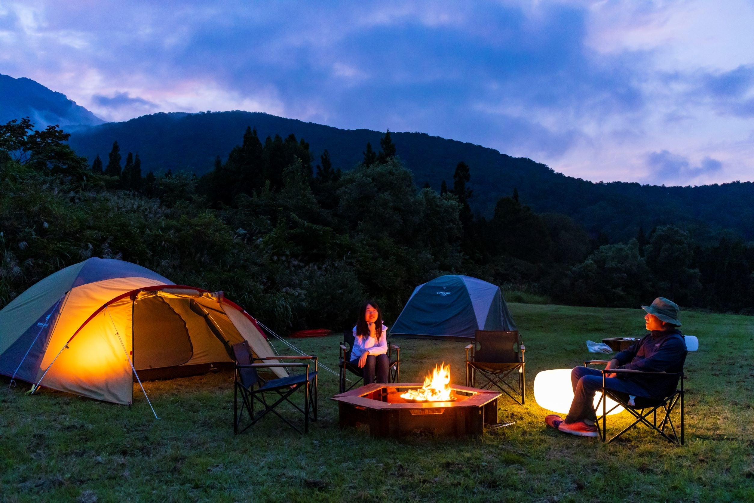 くつろぎながら夜を待つ、何気ない時間も非日常を味わえます