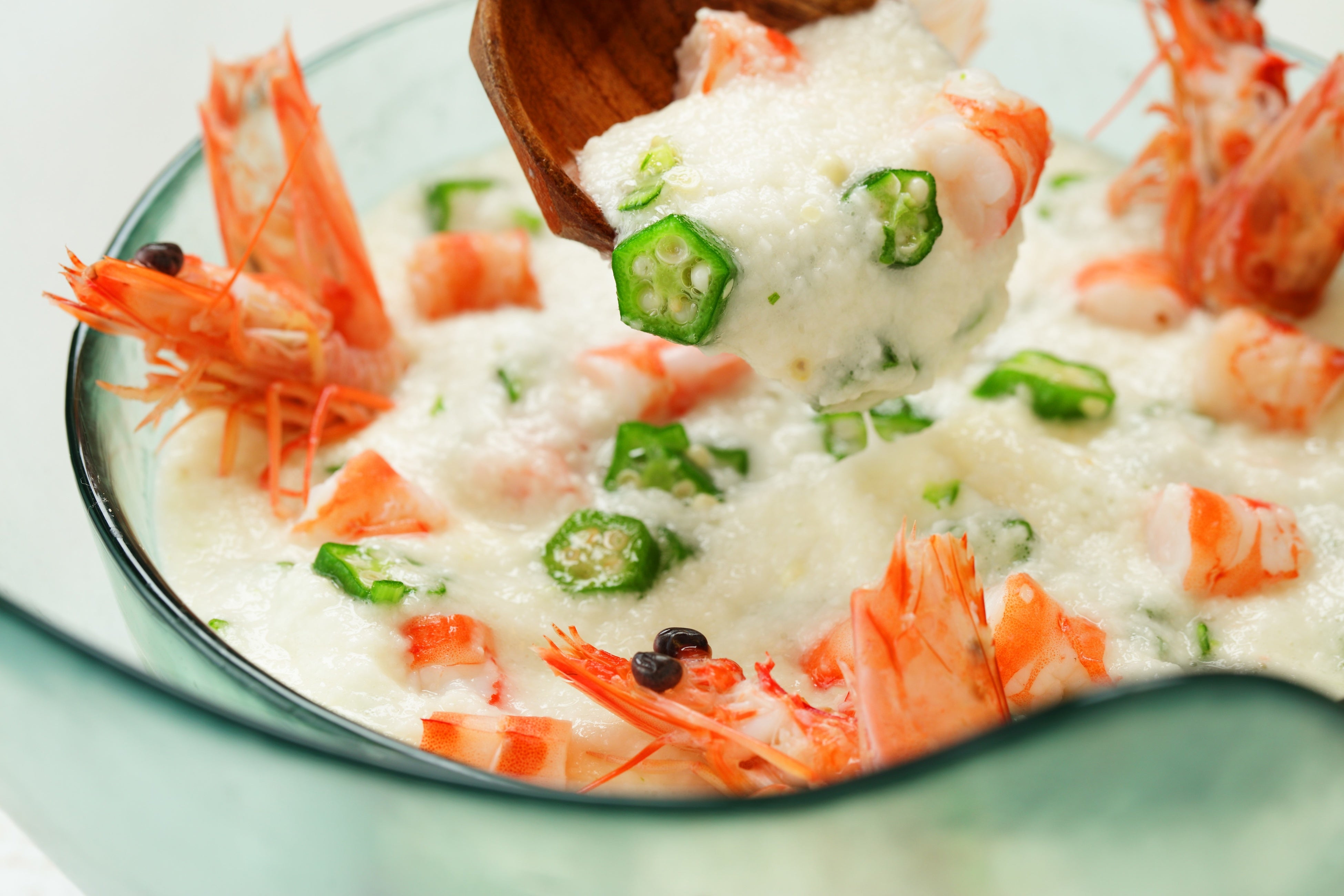 天草産車海老のとろろ和え