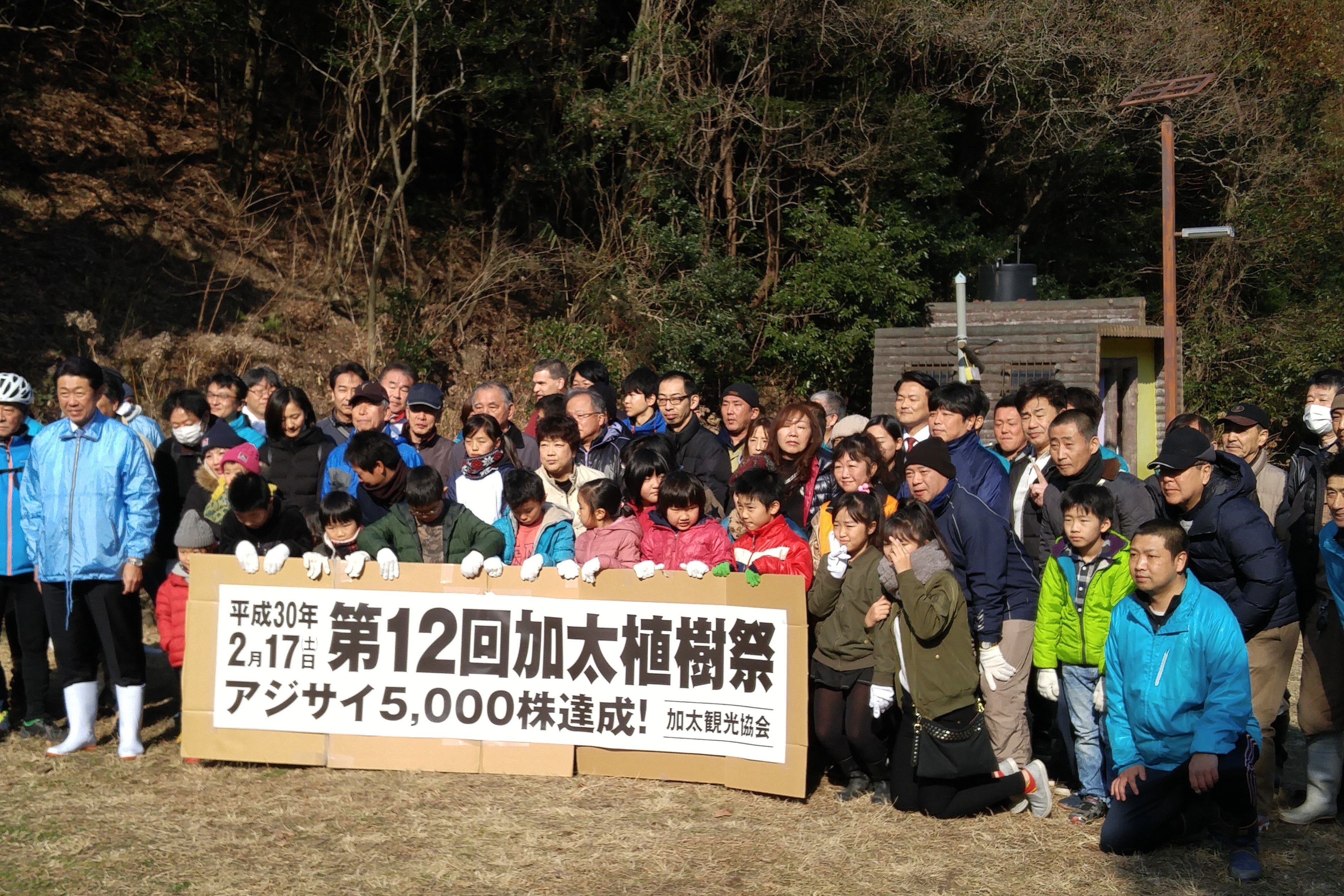 過去の加太植樹祭の様子